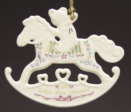 Baby's First Christmas-Rocking Horse Rocking Horse - Boxed