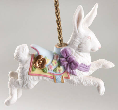 Carousel Animal Hare-Rabbit - Boxed