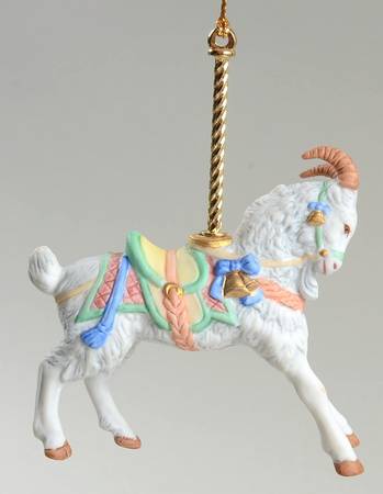 Carousel Animal Goat - Boxed