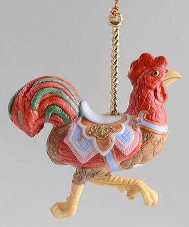 Carousel Animal Rooster - Boxed