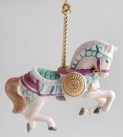 Carousel Animal Medieval Horse - Boxed