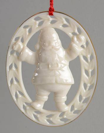 China Figurine Ornaments Santa Claus - Boxed