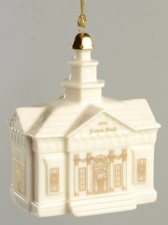 Christmas Village Town Hall - Boxed