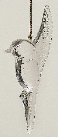 Crystal Christmas Ornament Hummingbird - Boxed