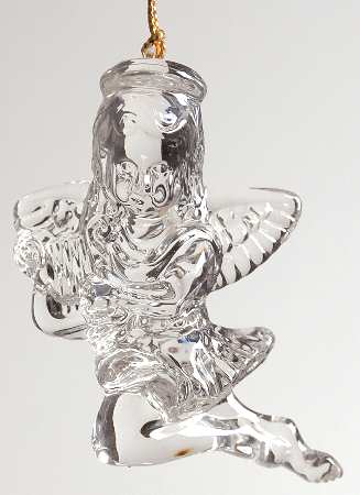 Crystal Christmas Ornament Heavenly Messenger - Boxed