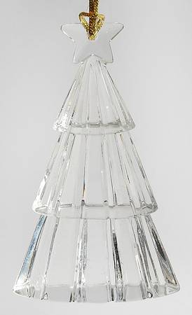 Crystal Christmas Ornament Optic Tree - Boxed