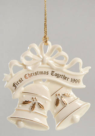 Our First Christmas Together 1999-Wedding Bells - Boxed
