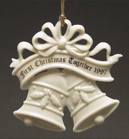 Our First Christmas Together 1997-Wedding Bells - Boxed