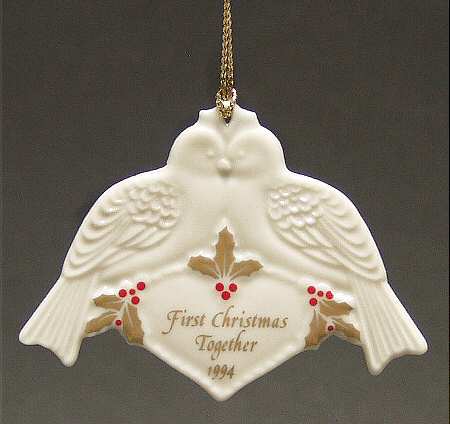 Our First Christmas Together 1994-Lovebirds - No Box