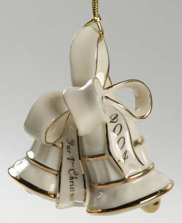 Our First Christmas Together 2004-Wedding Bells  With 3d Ribbon - Boxed