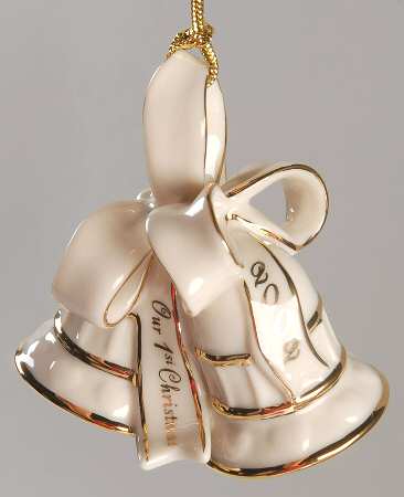 Our First Christmas Together 2002-Wedding Bells W/ 3d Ribbon - Boxed