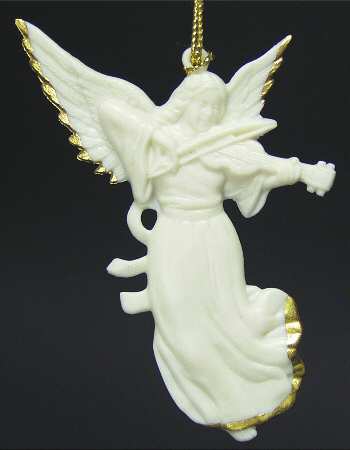 Renaissance Gold Angel With Violin - Boxed