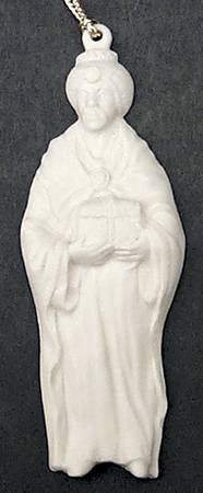Renaissance Nativity Wisemen-Melchior With Gold - Boxed
