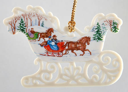 Victorian Lace Sleigh - Boxed