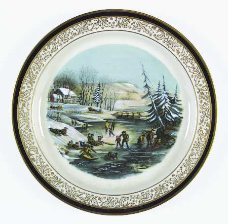 Currier & Ives By Lenox China Morning - No Box