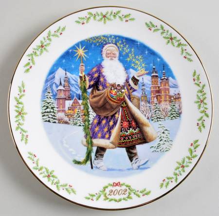 International Victorian Santas Star Man-Polish Santa - Boxed