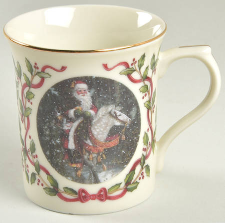 Magic of Christmas-Mug Santa Of The Northern Forest - Boxed