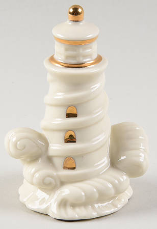 Classic Ivory Collection Lighthouse-With Waves - Boxed