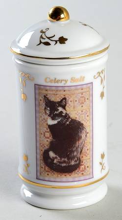 Cats of Distinction Celery Salt - Spice Jar Set-Ind Jar-Motif 4