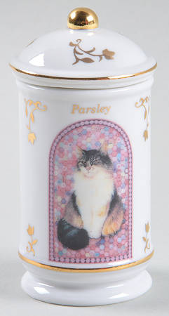 Cats of Distinction Parsley - Spice Jar Set-Ind Jar-Motif 18