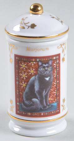 Cats of Distinction Marjoram - Spice Jar Set-Ind Jar-Motif 12