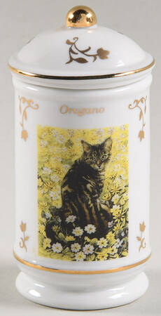 Cats of Distinction Oregano - Spice Jar Set-Ind Jar-Motif 16