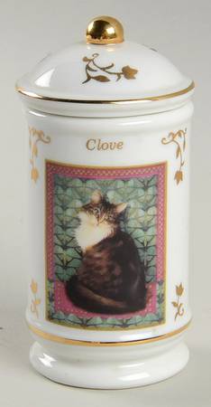 Cats of Distinction Clove - Spice Jar Set-Ind Jar-Motif 7