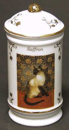 Cats of Distinction Saffron - Spice Jar Set-Ind Jar-Motif 21