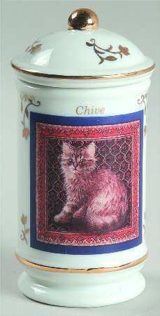 Cats of Distinction Chive - Spice Jar Set-Ind Jar-Motif 5