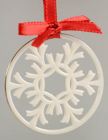 Snowflake-Ornament Silver Frost - Boxed