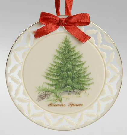 Christmas Tree Ornaments Brewer Spruce - Boxed