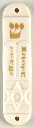 Judaic Collection Mezuza Case - Mezuzah Case