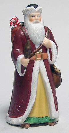 Miniature Santa Collection Christ Kindle - No Box