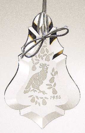 Crystal Pendant Partridge In A Pear Tree - With Box