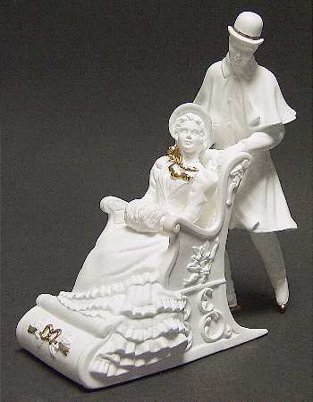 Musical Christmas Figurines A Winters Romance-Sleighride - No Box
