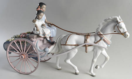 Black Legacy Collection Flower Wagon - Boxed