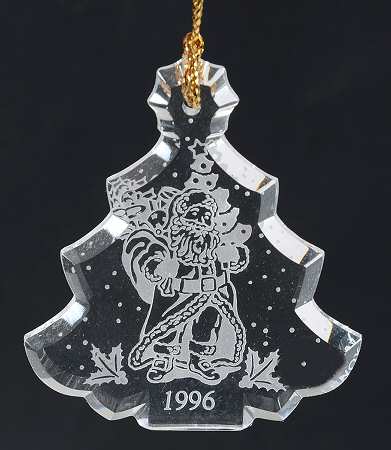 Crystal Tree Santa - Boxed