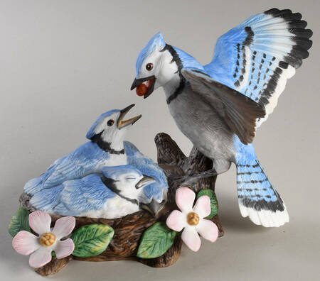 North American Bird Pairs Nature's Bounty-Blue Jays - No Box