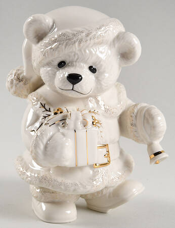 Lenox Christmas Figurine Teddy's Christmas Revelry - No Box