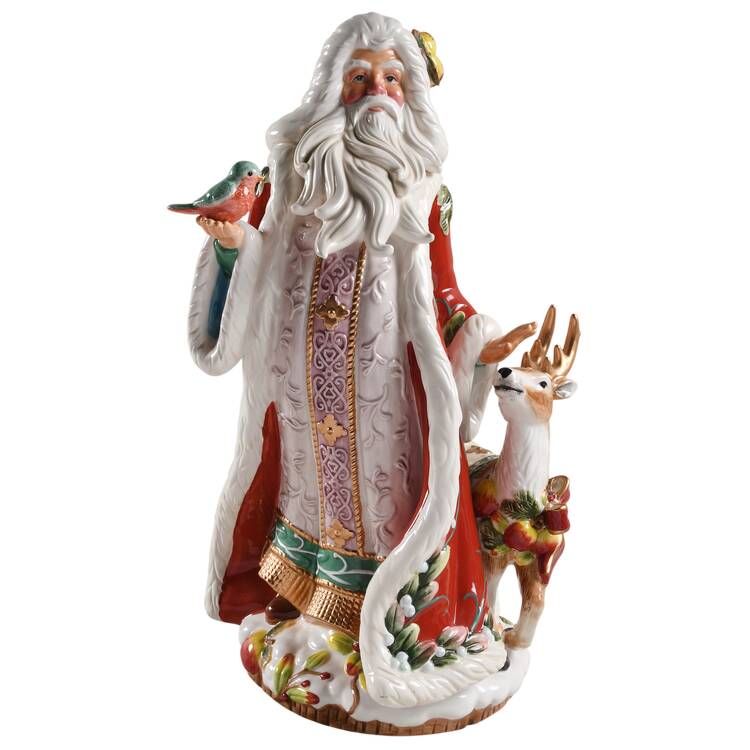 Lenox Christmas Figurine Santa's Woodland Wonder - No Box