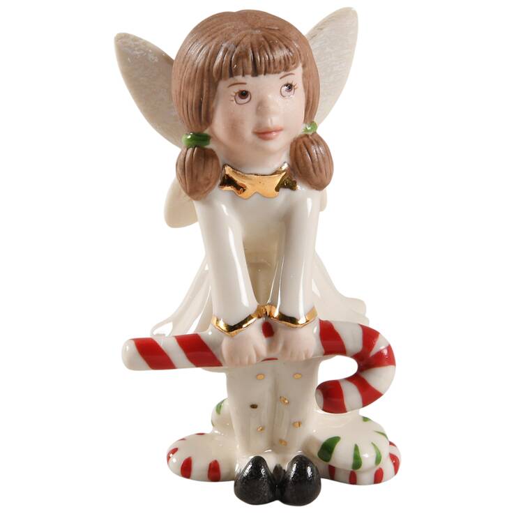 Lenox Christmas Figurine Christmas Candy Cane Fairy - Boxed