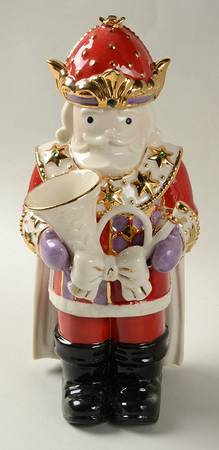 Lenox Christmas Figurine Nutcracker With Horn - Boxed