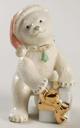 Lenox Christmas Figurine Christmas Cub - No Box