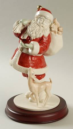 Lenox Christmas Figurine Santa  And Friends - Boxed