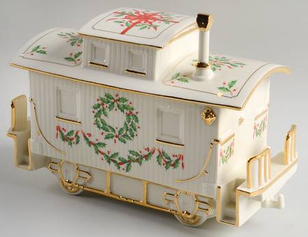 Holiday Junction Caboose-Box - Boxed