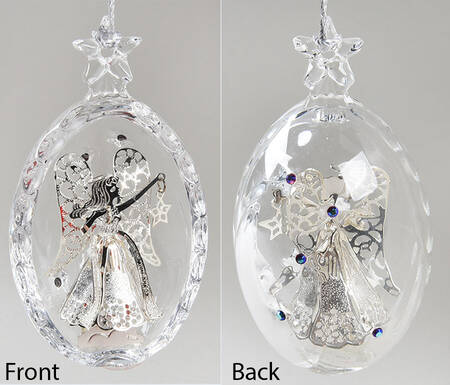 Pave Jewels-Crystal Celestial Angel - Boxed