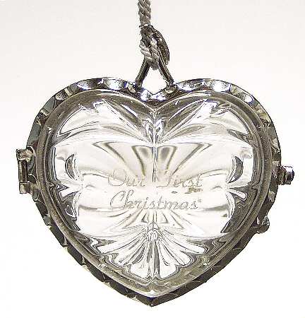 Pave Jewels-Crystal Our First Christmas Together-Box - Boxed