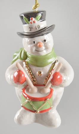 Annual Snowman-Ornament Snowy Beat - Boxed