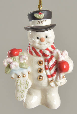 Annual Snowman-Ornament Snowy Treats - Boxed