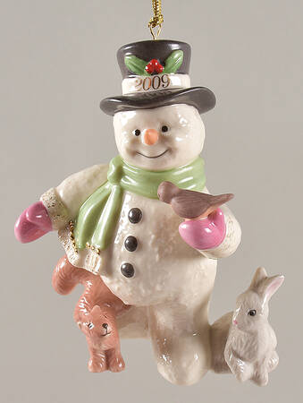 Annual Snowman-Ornament Snowy Friends - Boxed